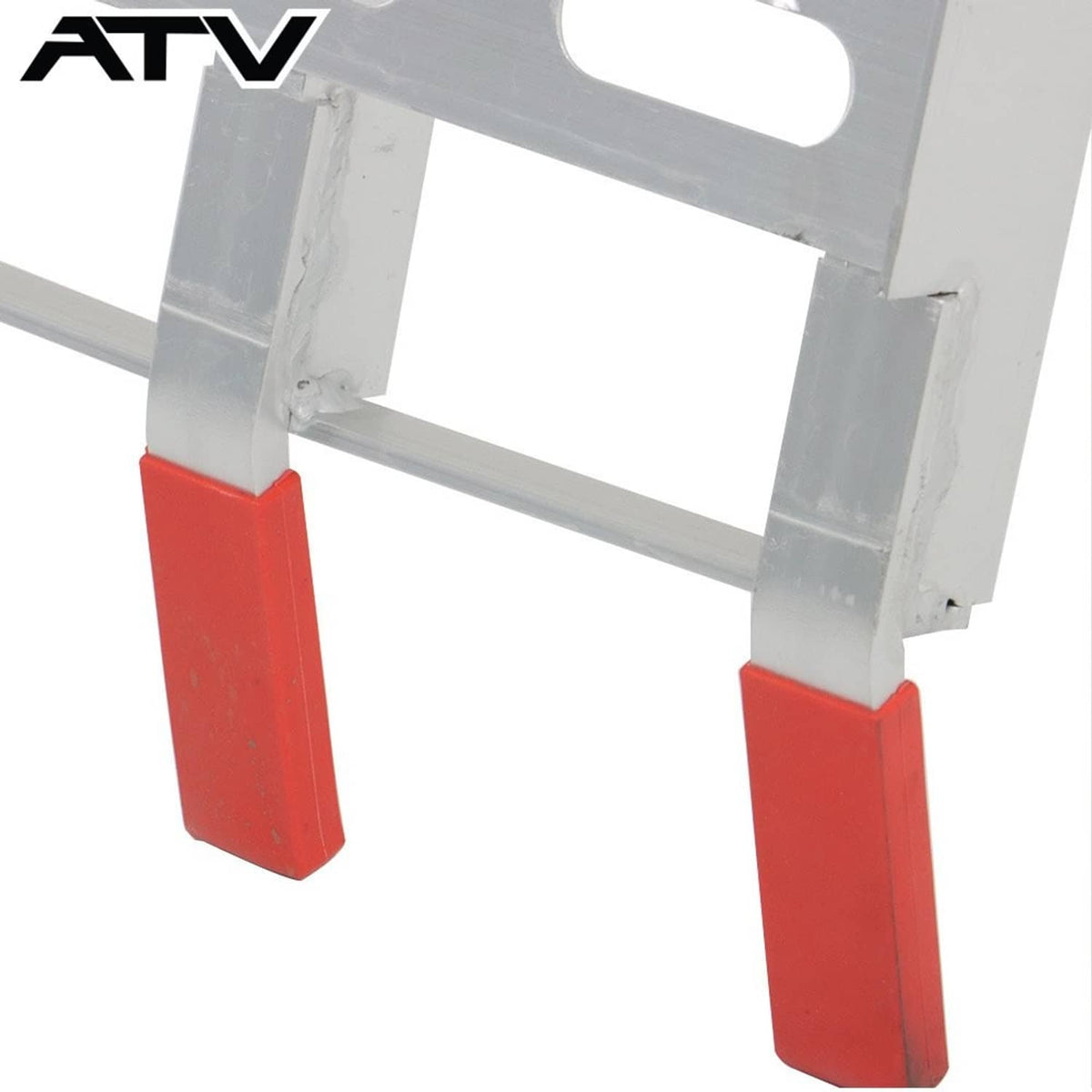 Solidspare Heavy Duty Aluminum Folding Loading Ramp Motorcycle Arched Truck ATV/ UTV 7.5'