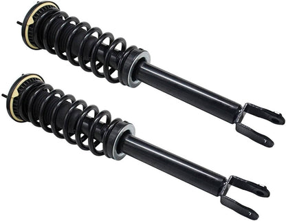 Solidspare 2x Front Shock Struts Assembly w/Electric For 2010-2019 Jaguar XJ XJR X351 RWD