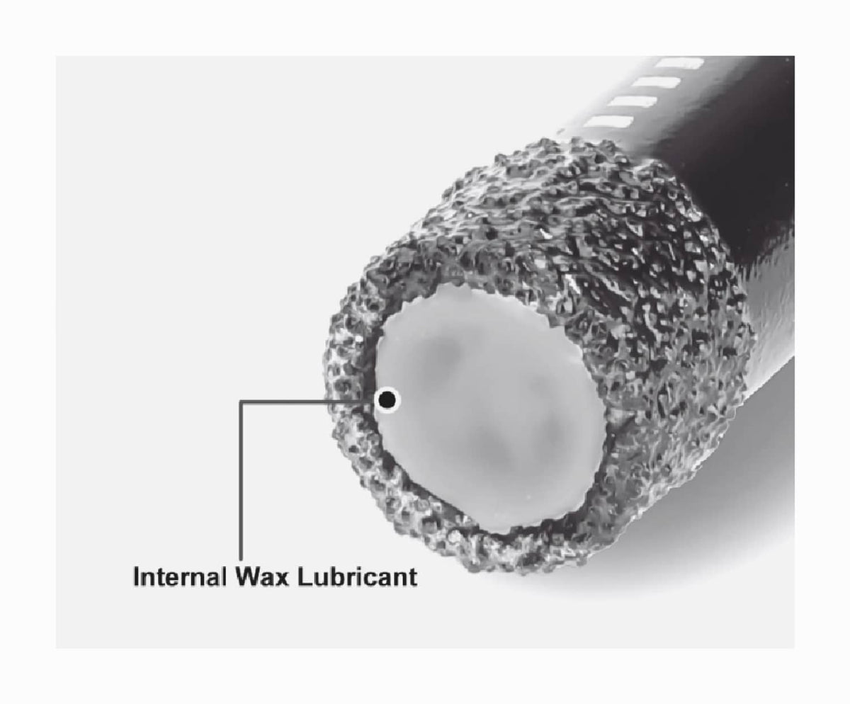 Solid Spare Black New Dry Diamond Drill Bits Durable For Porcelain Granite Tile Ceramic