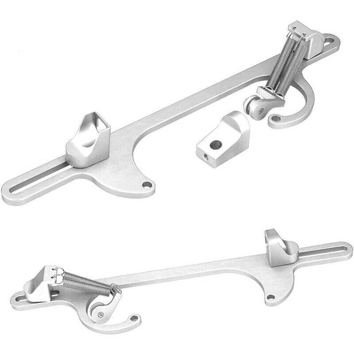 Solidspare Aluminum Throttle Cable Carb Bracket For Holley 4150 4160 Carb 350 400 SBC New