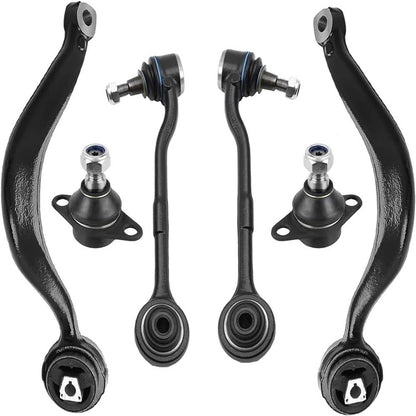 Solidspare 6Pcs Front Lower Control Arm Ball Joint Suspension Kit For 2011-2018 BMW X3 X4
