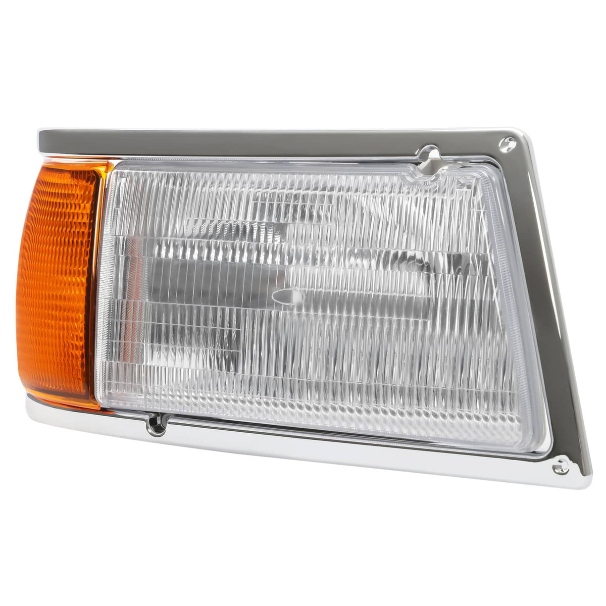 Solid Spare Headlight&Corner Light For Peterbilt 375 385 w/Wire Harness&Bulb Passenger Side