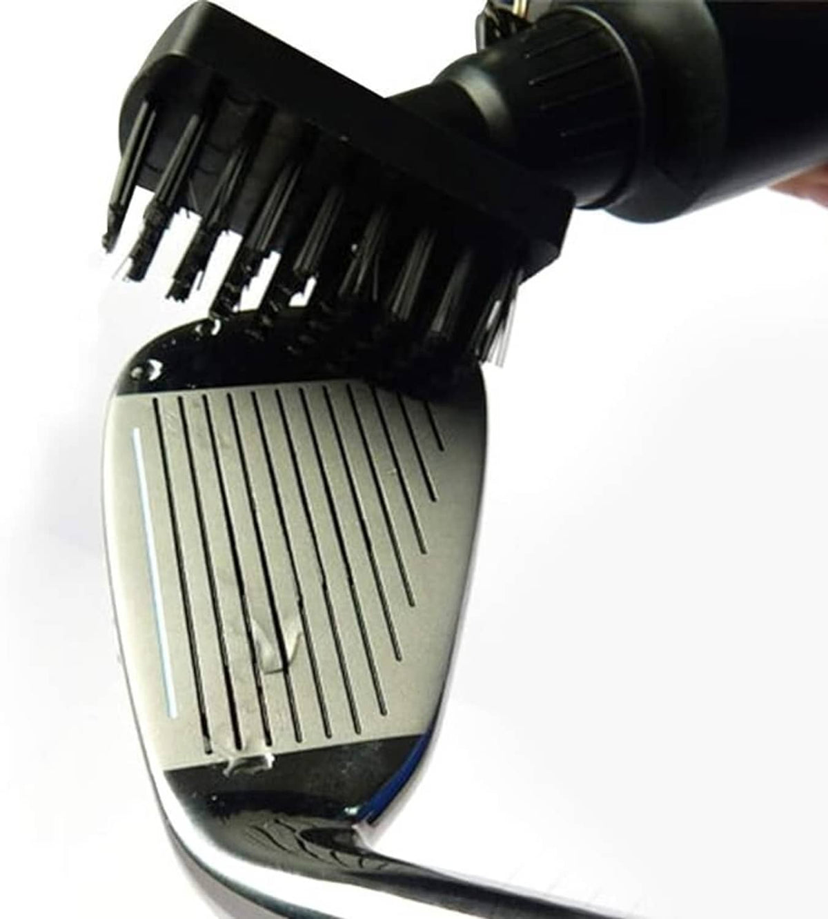 Solid Spare Golf Club Cleaner Brush Groove Cleaner with Water Bottle for Golf Ball Club