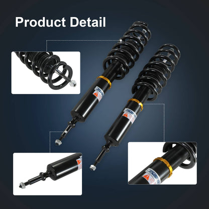 Solidspare Coilovers Suspension Kit For 2006-2013 BMW 3-Series E90 E91 E92 Adj Height