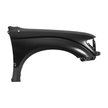 Solid Spare Front Fender For 2001-2004 Toyota Tacoma Passenger Side Black Steel TO1241180