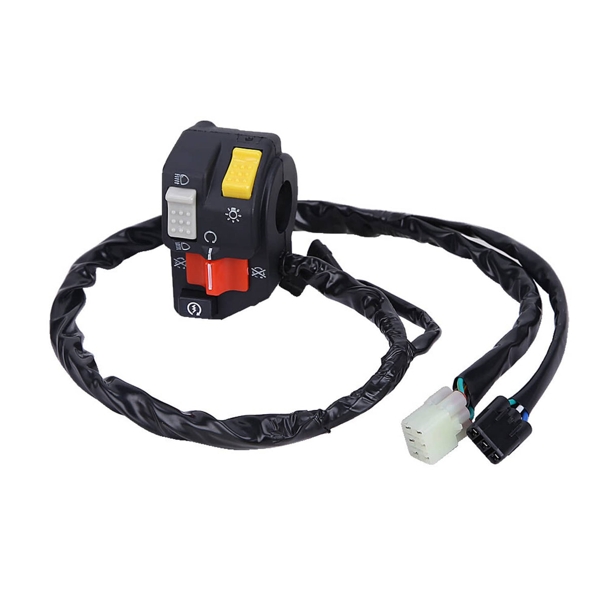 Solidspare Left Handlebar Start Stop Switch for Honda TRX450ER 2006 2007 2008 2009 2011 12