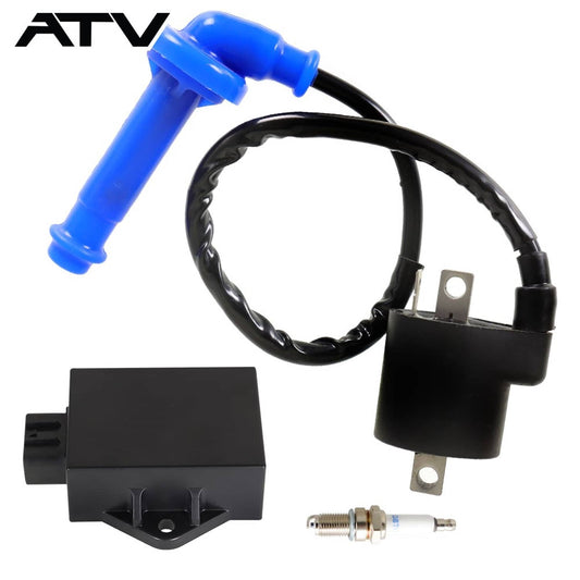 Solidspare Ignition Coil Spark Plug CDI 3088052 For Polaris Predator 500 2003 2004
