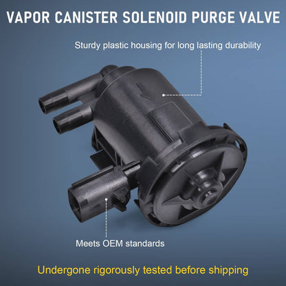 Solidspare Vapor Canister Solenoid Purge Valve For 2003-06 Dodge Ram 1500 2500 3500 4669569