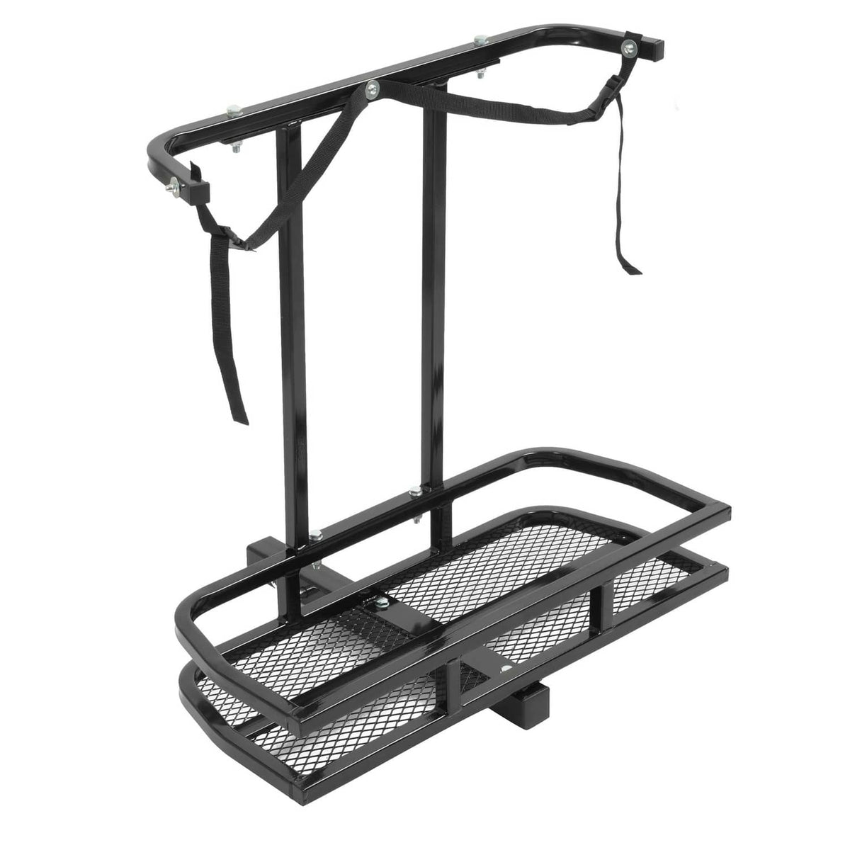 Solidspare Golf Bag Holder Rear Seat Attachment Rack For Club Car EZGO Yamaha Golf Cart