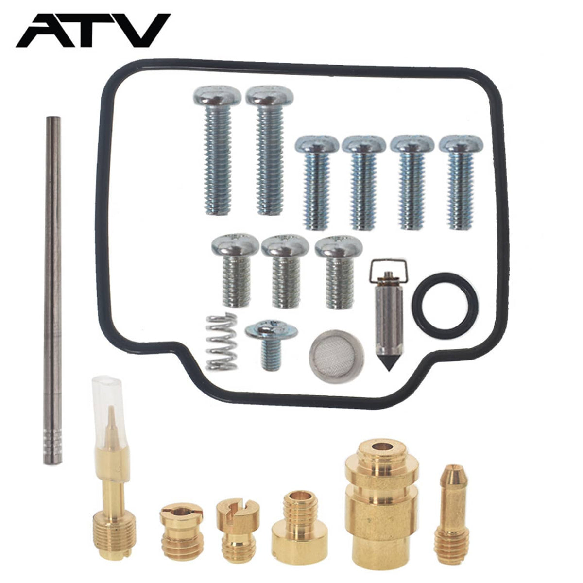 Solidspare For Arctic Cat 454 2x4 4x4 500 4x4 Carburetor Carb Rebuild Kit Repair