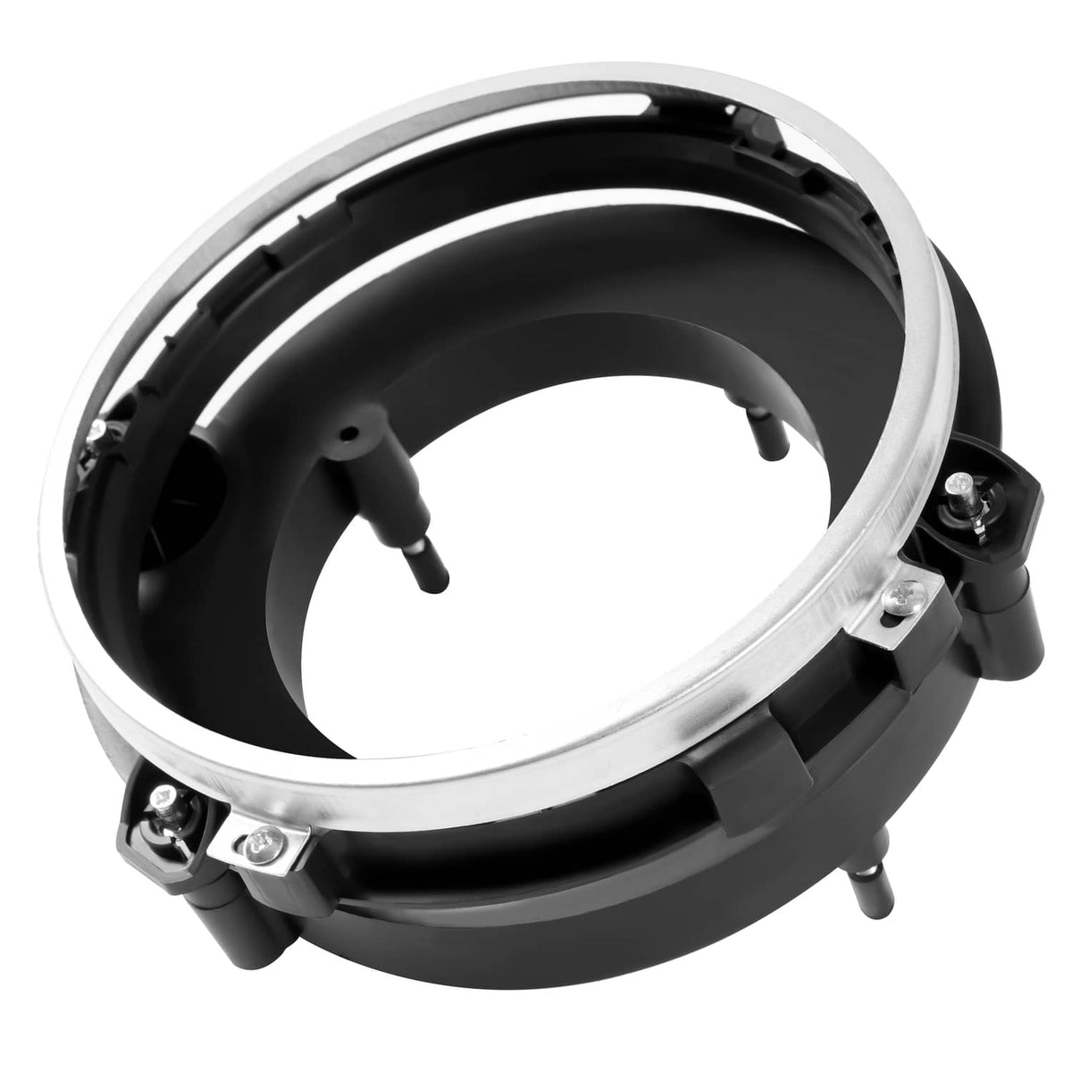 Solid Spare Headlight HeadLamp Bulb Mount Bracket Bucket Front Right For 97-06 Jeep Wrangler