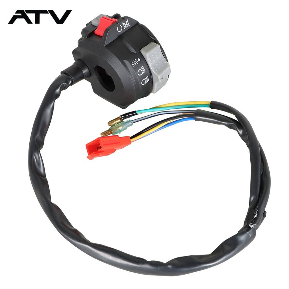 Solidspare Labwork On Off switch Run Start Stop Headlight Kill Switch For Yamaha Blaster