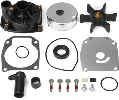Solid Spare FOR EVINRUDE JOHNSON OUTBOARD 70 75 HP WATER PUMP KIT WITH HOUSING 432955 438597