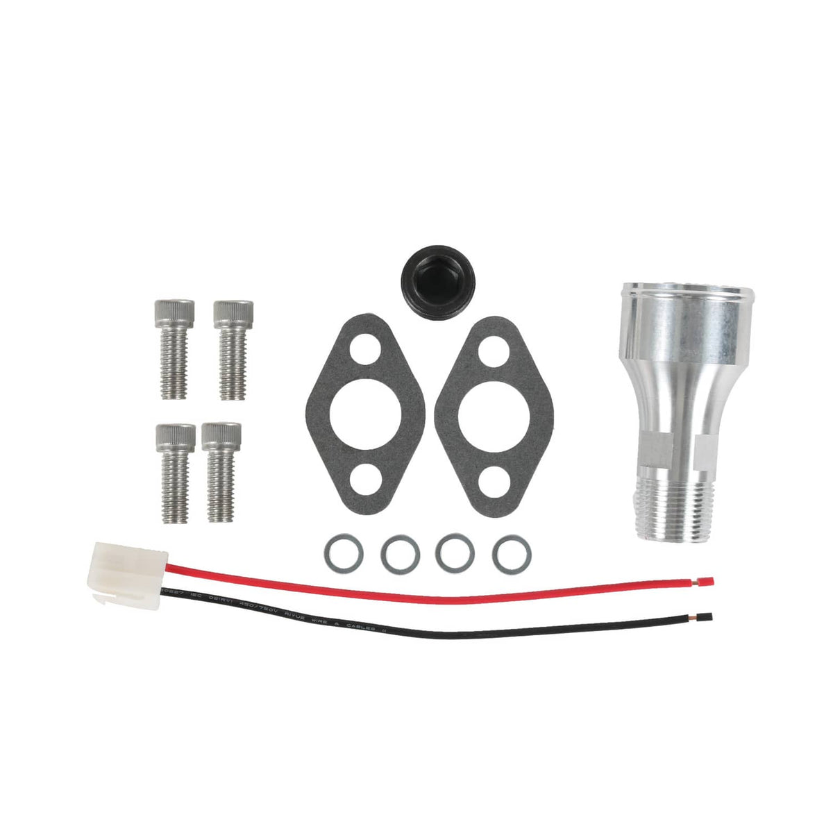 Solidspare Black Big Block Chevy Electric Water Pump 390 427 454 EWP BBC High Volume Flow