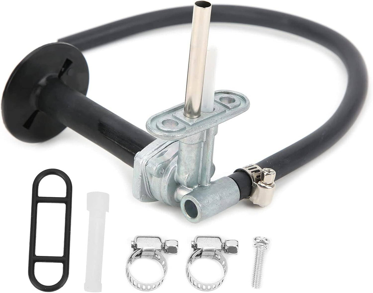 Solidspare Fuel Valve Petcock Tank Switch and Lever Screw For Yamaha Grizzly YFM660 02-08