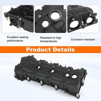 Solidspare Engine Valve Cover Assembly Passenger Side RH fit for Dodge Chrysler Jeep 3.6L
