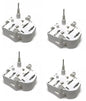 (4) VDO Metal Shaft STEPPER MOTOR for Mercedes Benz Gauge Cluster Temp RPM Speed