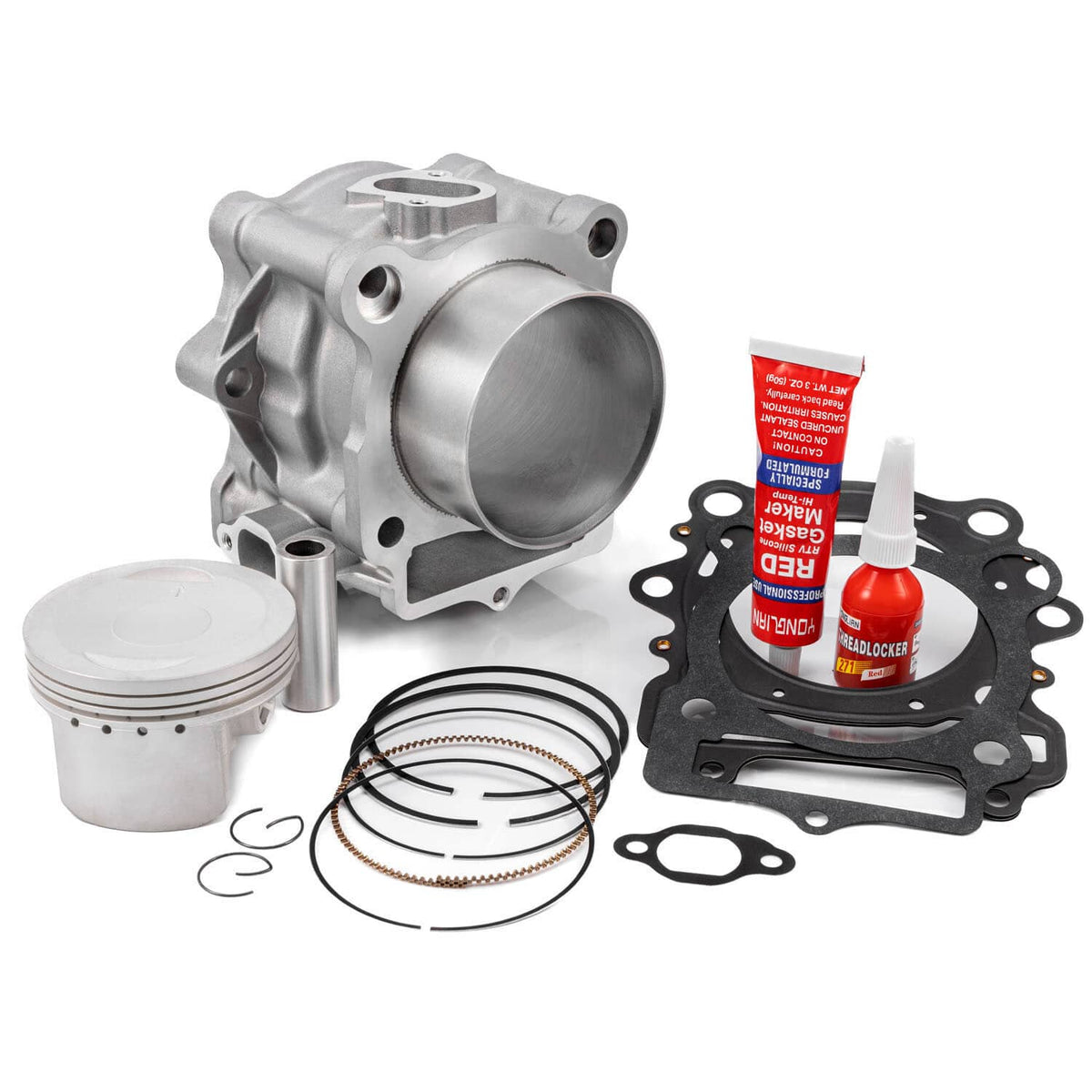 Solidspare TOP END KIT W/ CYLINDER PISTON For UTV ATV YS 400 HiSUN BENNCHE MASSIMO COLEMAN