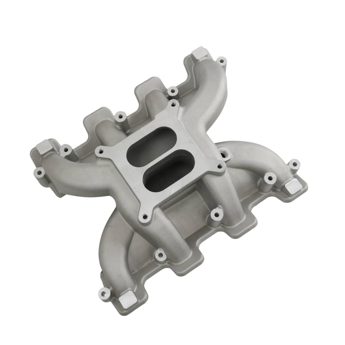 Solidspare Dual Plane Mid-Rise Intake Manifold for GM LS1 LS2 LS6 Cathedral Port 300-130