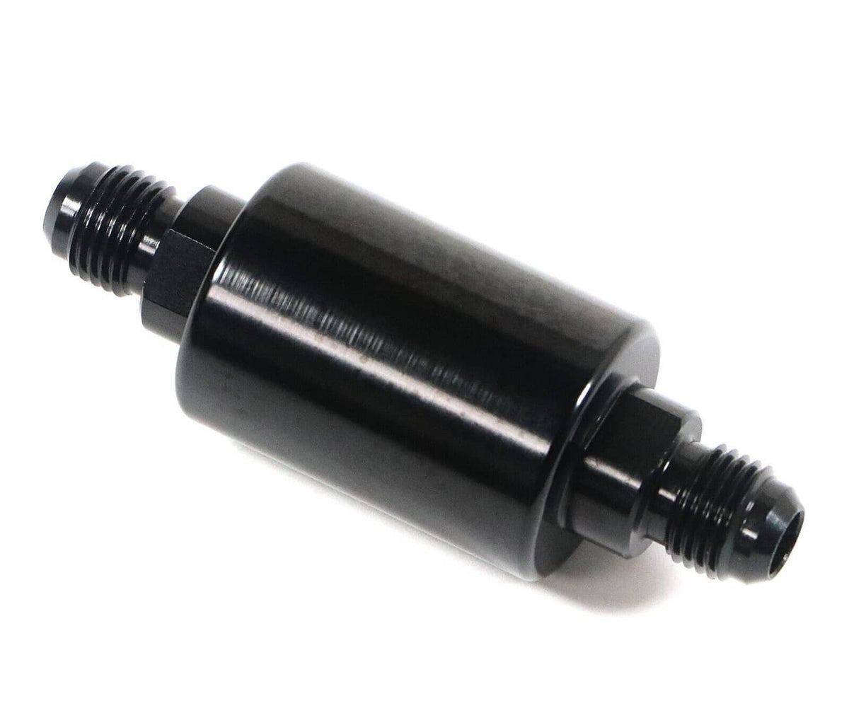 Solidspare Universal -6AN Inline Fuel Filter High Flow 100 Micron Cleanable AN6 6AN New