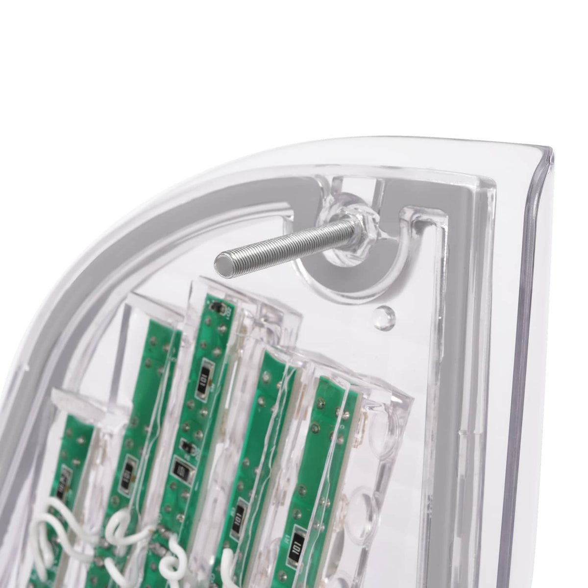 Solid Spare Pair Clear LED Turn Signal Lights Fit For 86-08 KW Kenworth K300 T300 T330 T600