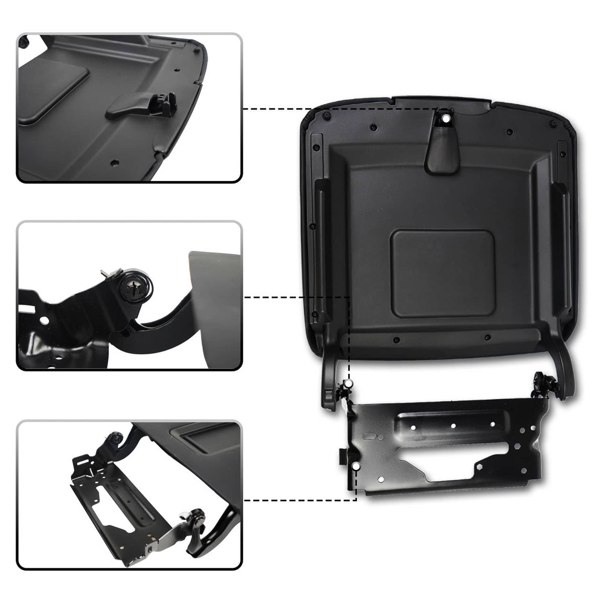 Solidspare New Leather Center Console Armrest Lid For 2015-2019 Chevrolet Tahoe  0227083AA