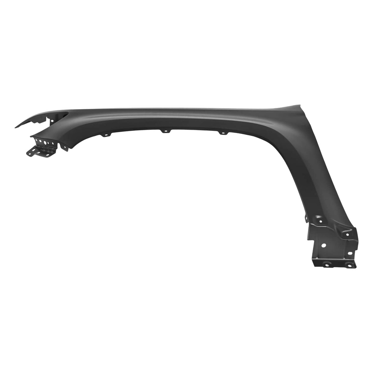 Solid Spare Steel Primed Black Fender For 2015-2020 Chevrolet Colorado 23354494 Front Driver