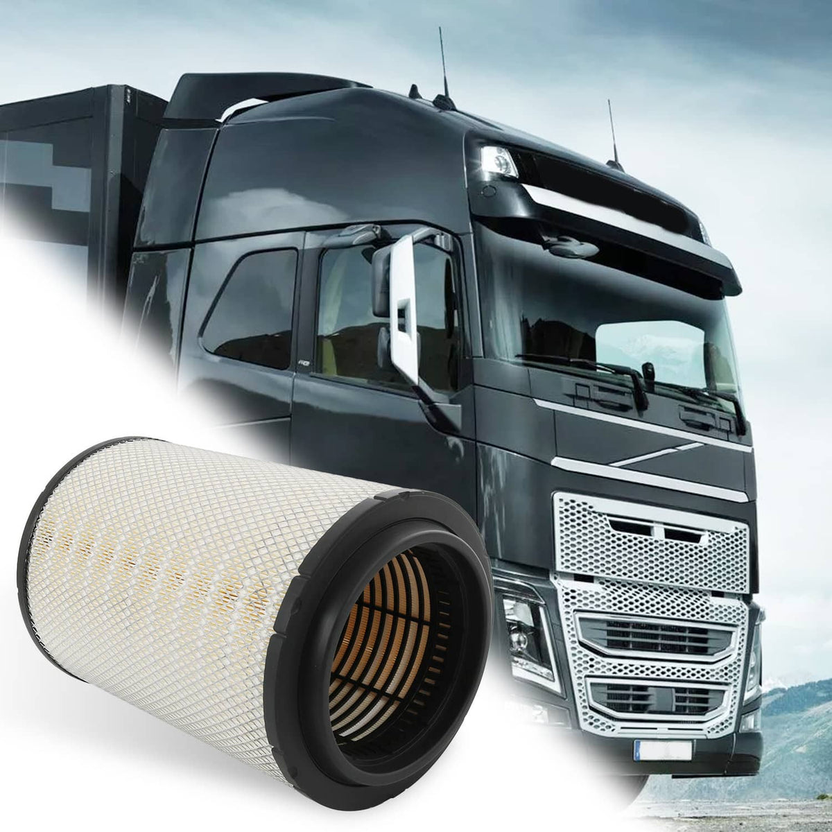 Solidspare Engine Air Filter 21715813 NEW For Volvo Vnl Cross P606720 LAF9201 RS4642