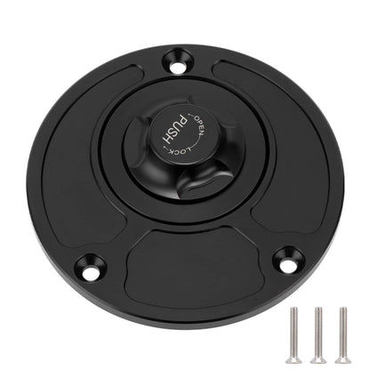 Solidspare Fuel Gas Tank Cap Black For YAMAHA YZF600 YZF1000 FZ1 FZ6 R1 R6 YSR50 FZR750 NEW