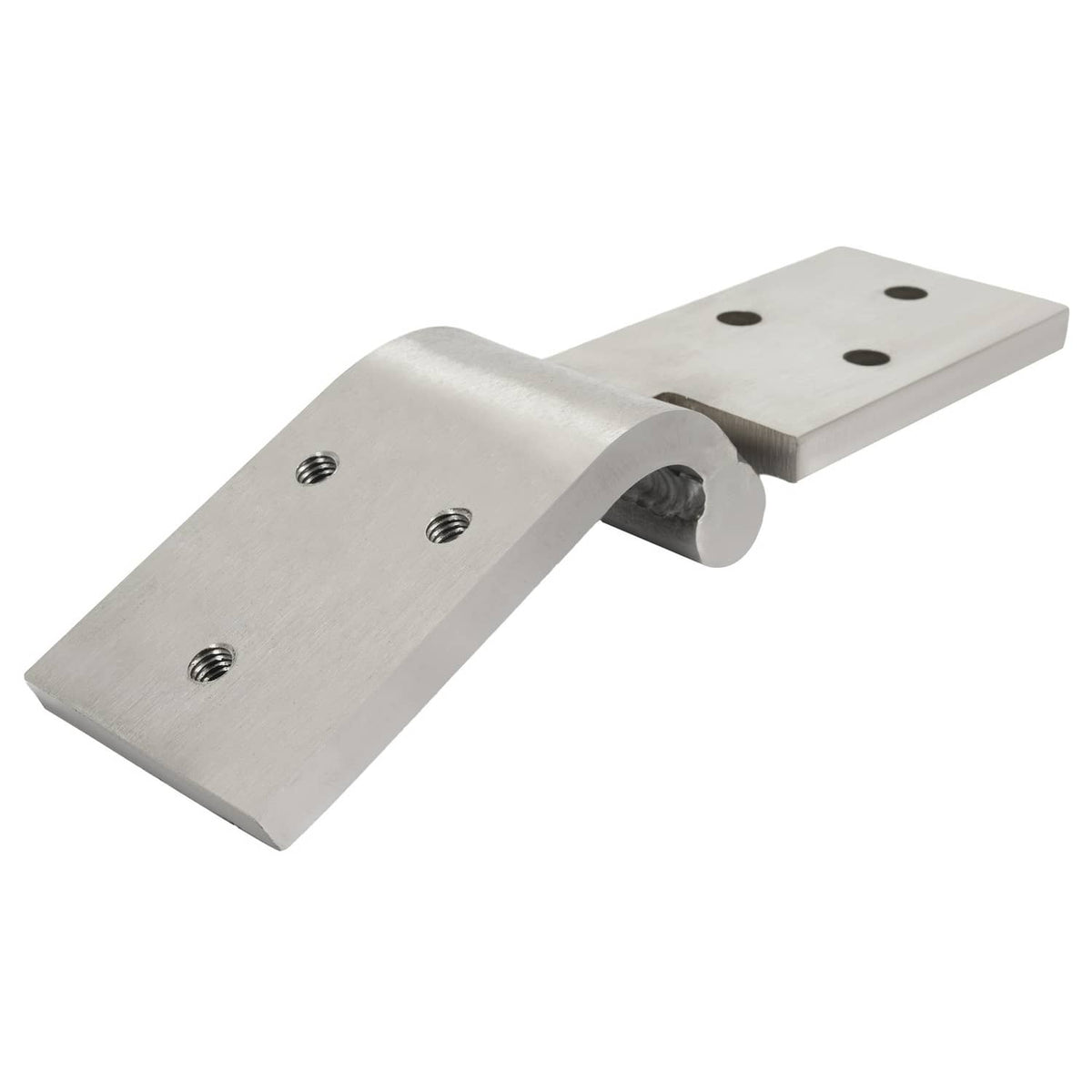 Solid Spare Door Hinges Fit 1966-1977 Early Ford Bronco Silvery 304 Stainless Steel LH&RH