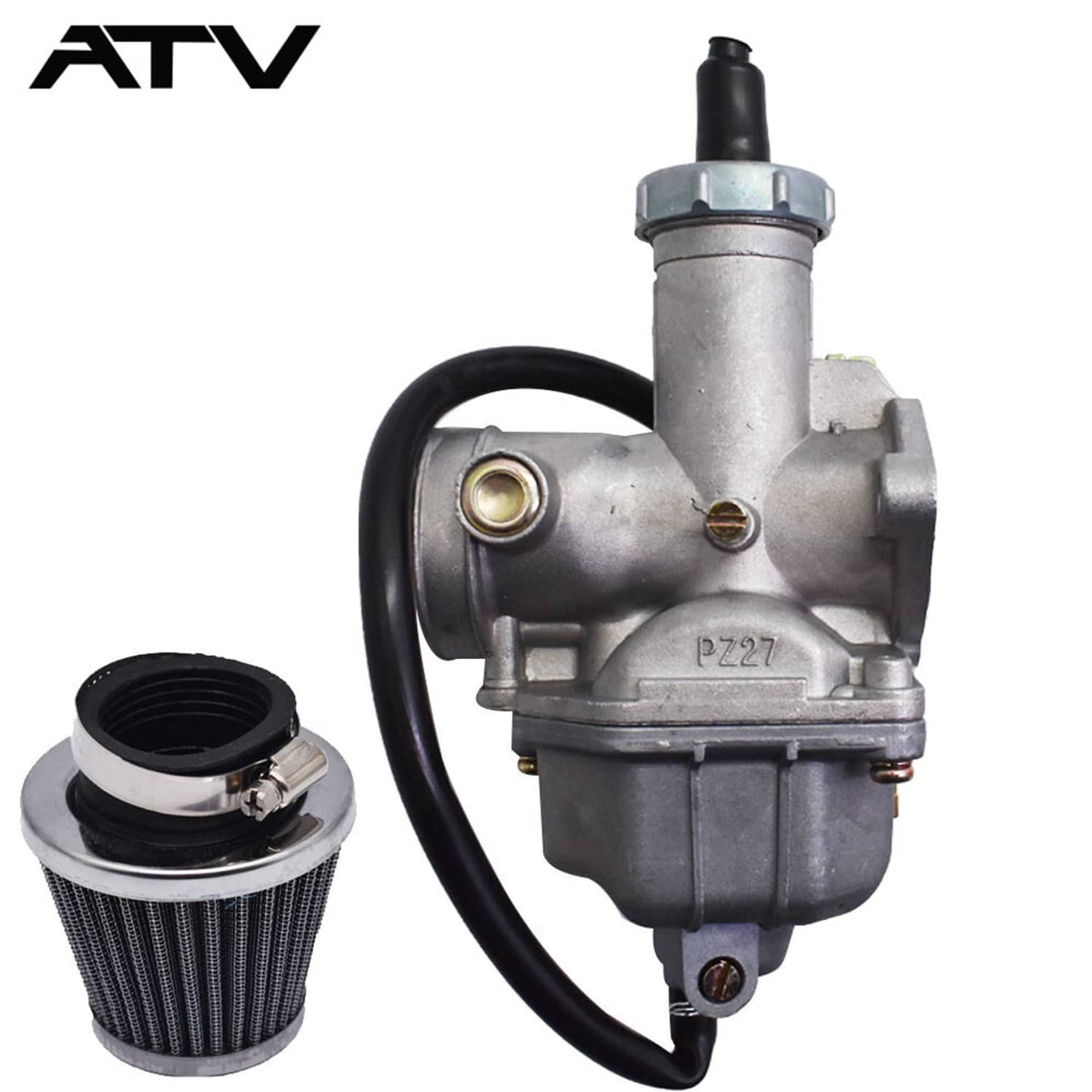 Solidspare Carburetor Carb & Air Filter Fit For Honda Fourtrax TRX200SX 1986