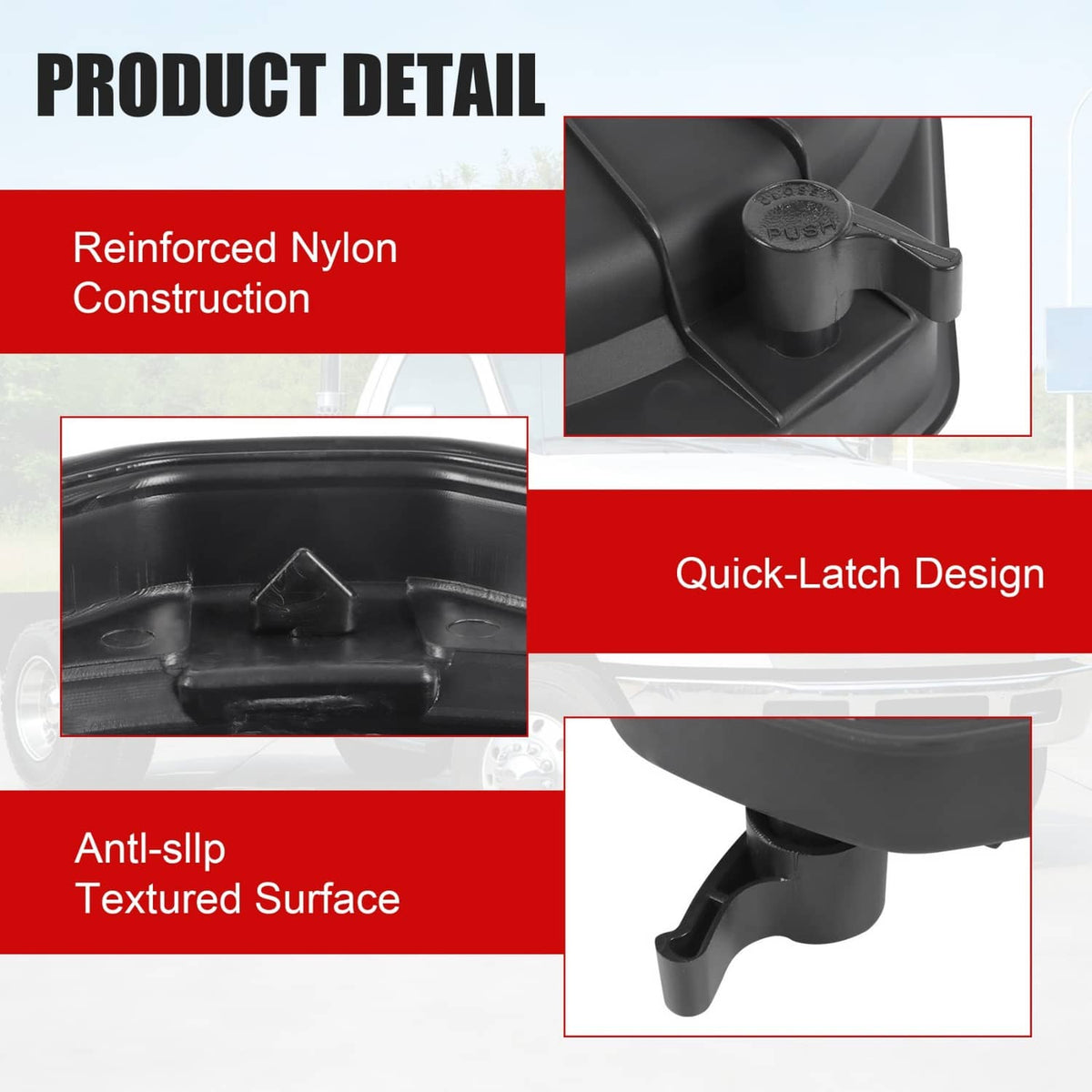 Solidspare Air Filter Cover Lid Latch Top YC3Z-9661-BA NEW For 2000-2007 Ford F-650 F-750