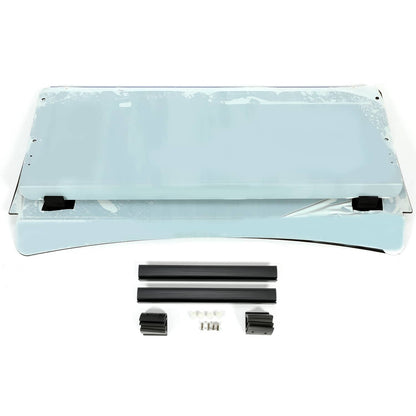 Solidspare Front Folding Tinted Windshield Windscreen For EZGO Express S4 L4 Golf Cart