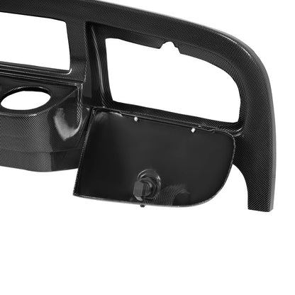 Solidspare Carbon Fiber Style Dashboard Dash Cover For EZGO Freedom TXT S4/L4/S6/L6 2014-Up