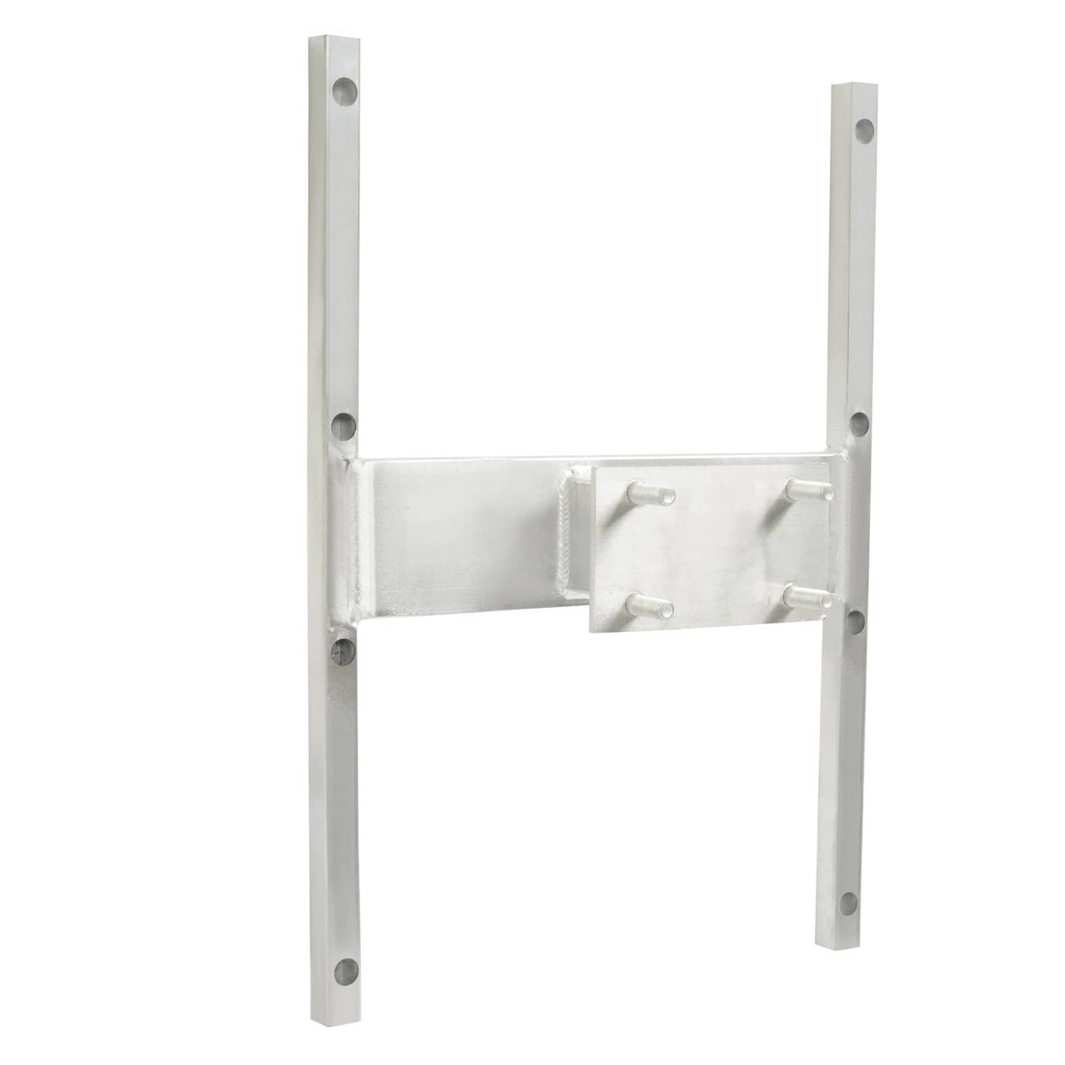 Solidspare Aluminum H-Mount Trailer Spare Tire Carrier For 6-Lug Wheels w/Mounting Hardware