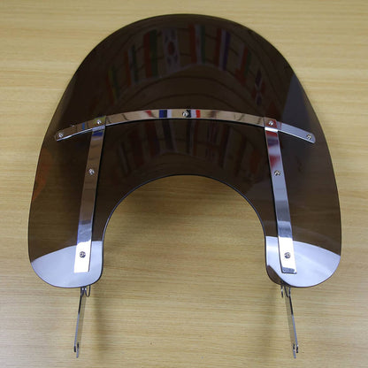 Solidspare Fits for 1994-2024 Harley Classic Touring Road King Smoked Windshield W/ Bracket