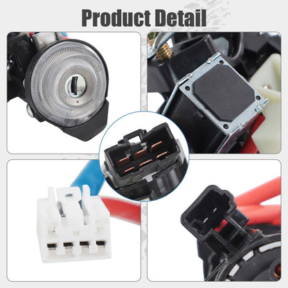 Solidspare For 2011-2016 ELANTRA IGNITION LOCK CYLINDER ASSEMBLY SWITCH 2 KEYS 81900-3XF00