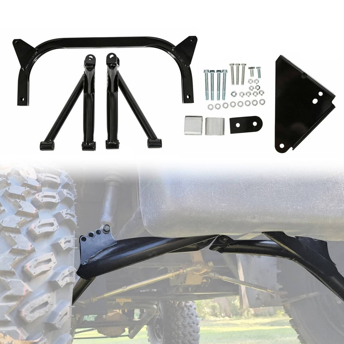 Solidspare 6" A-Arm Lift Kit For Yamaha Electric/Gas Golf Cart G8-G14 G16 G19 G20 1995-2002