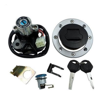 Solidspare Ignition Switch Fuel Gas Cap For Suzuki GSXR600 GSXR750 GSX1400 GSXR1000
