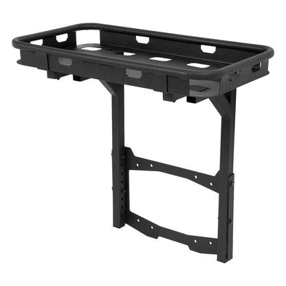 Solid Spare Spare Tire Cargo Rack Rear Luggage Basket For Jeep Wrangler JL JLU 2/4 DR 18-26