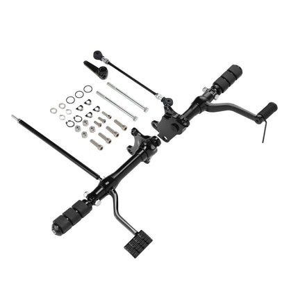 Solidspare Forward Controls Foot Pegs Linkages Fit For Harley Sportster 883 1200 1991-2003