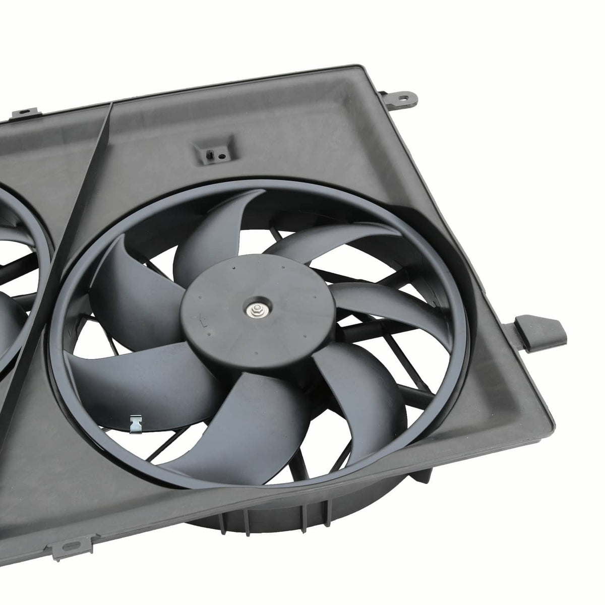 Solidspare Dual Radiator Cooling Fan Fits For 07-2017 GMC Acadia 2009-17 Chevrolet Traverse