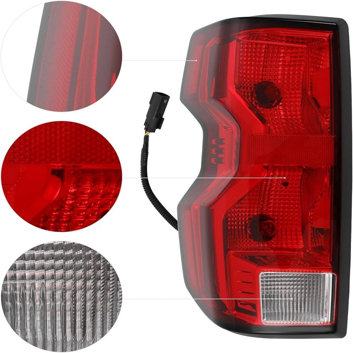 Solidspare Left Driver Side Tail Light Halogen For 2023-2024 Chevrolet Colorado w/ Bulb New