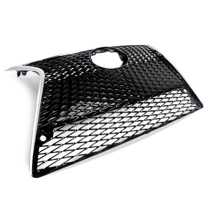 For 14-16 Lexus IS200t IS250 IS350 F Sport Front Bumper Grille Gloss Black 2014