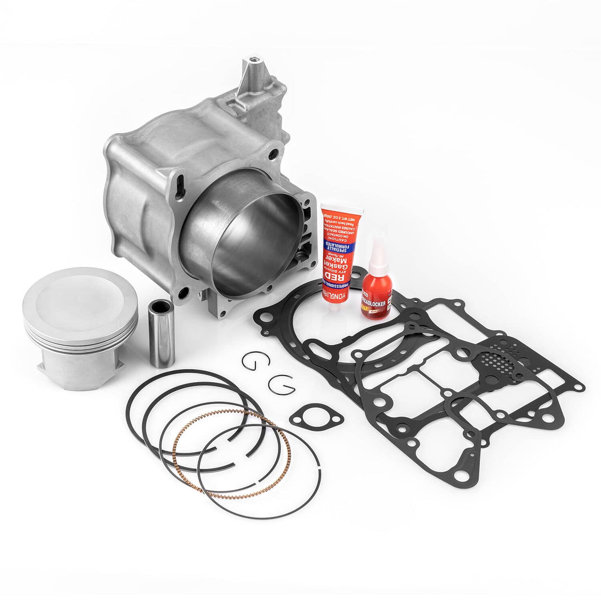 Solidspare Fit For 2014-2021 Honda Pioneer 700 Cylinder Jug Piston Top End Gaskets Kit NEW
