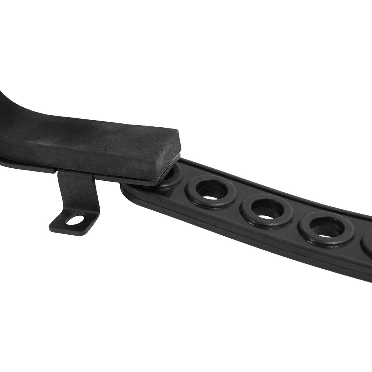 Solid Spare Powder Coated Rubber Gun Rack Straps 2 Pack For Seat Back MOLLE Panel Mounting