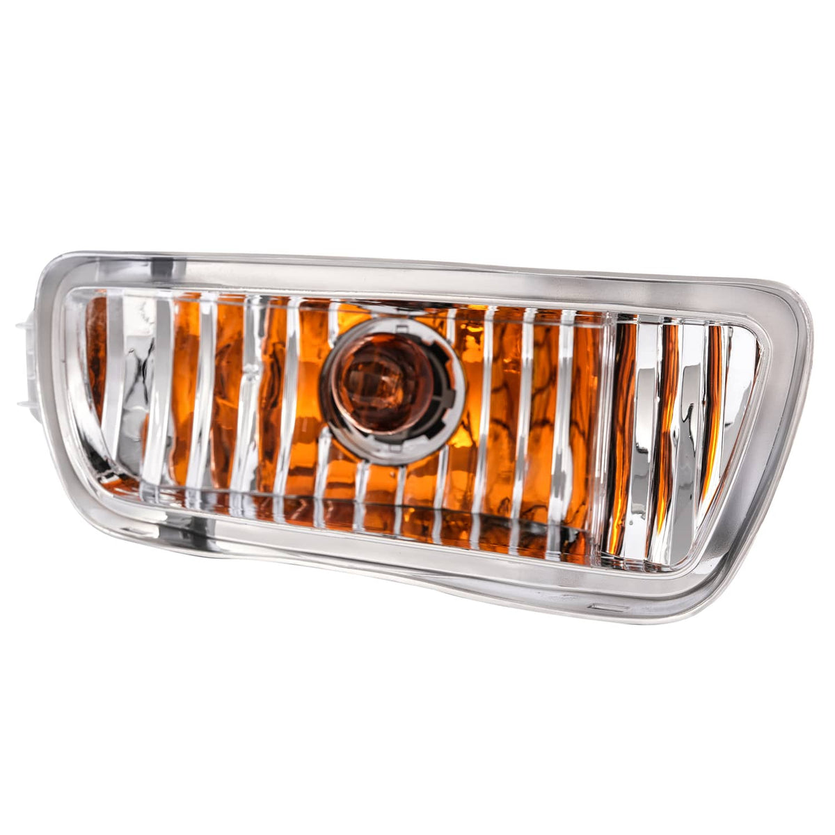 Solid Spare Pair Front Bumper Smoked Turn Signal Lights Lamps For Toyota Tacoma 2001-2004