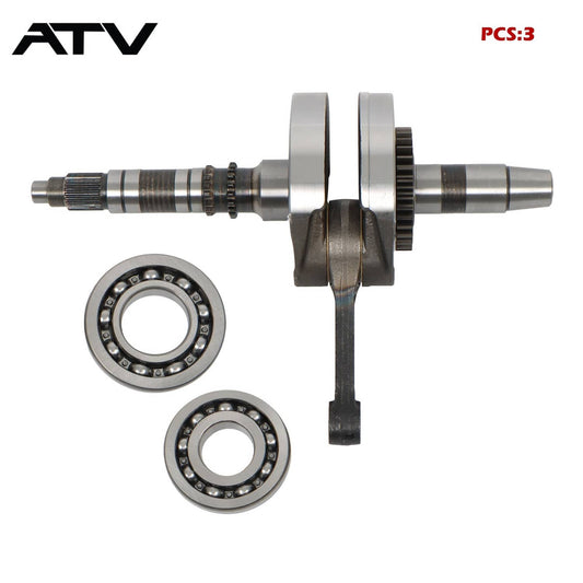 Solidspare Crankshaft + Bearing For Honda Rancher TRX420 Foreman TRX500 TRX520 Pioneer 500