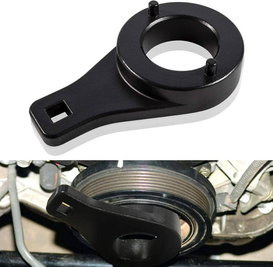 Solid Spare Harmonic Damper Pulley Holding Tool for Toyota Tacoma 4Runner T100 Tundra Pickup