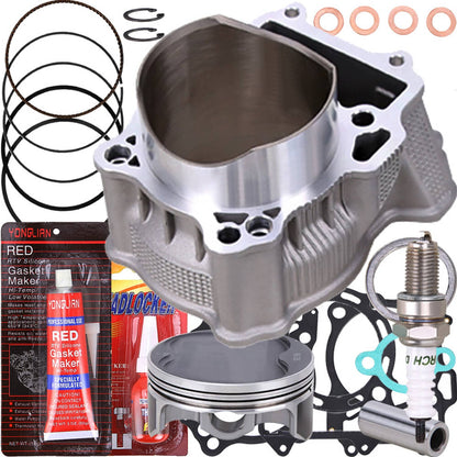 Solidspare 94mm 434cc Big Bore Cylinder Piston Top End Rebuild Kit For Suzuki LTZ400 03-14
